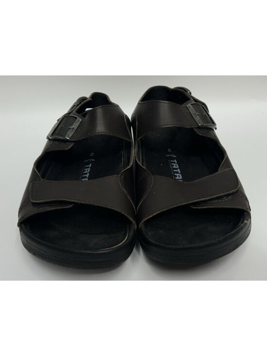 Birkenstock Tatami Nebraska Sandals Men’s 12 EU 45 Brown Leather Buckle Strap main image 10